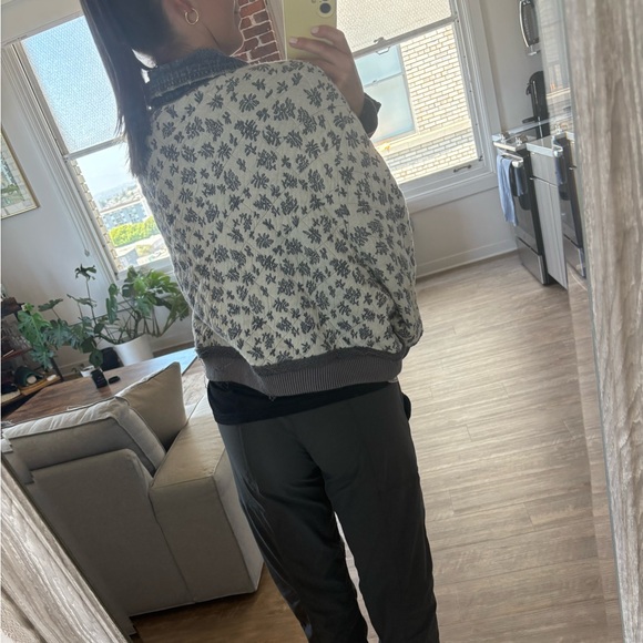 Free People Ditsy Denim Jacket - Picture 9 of 9